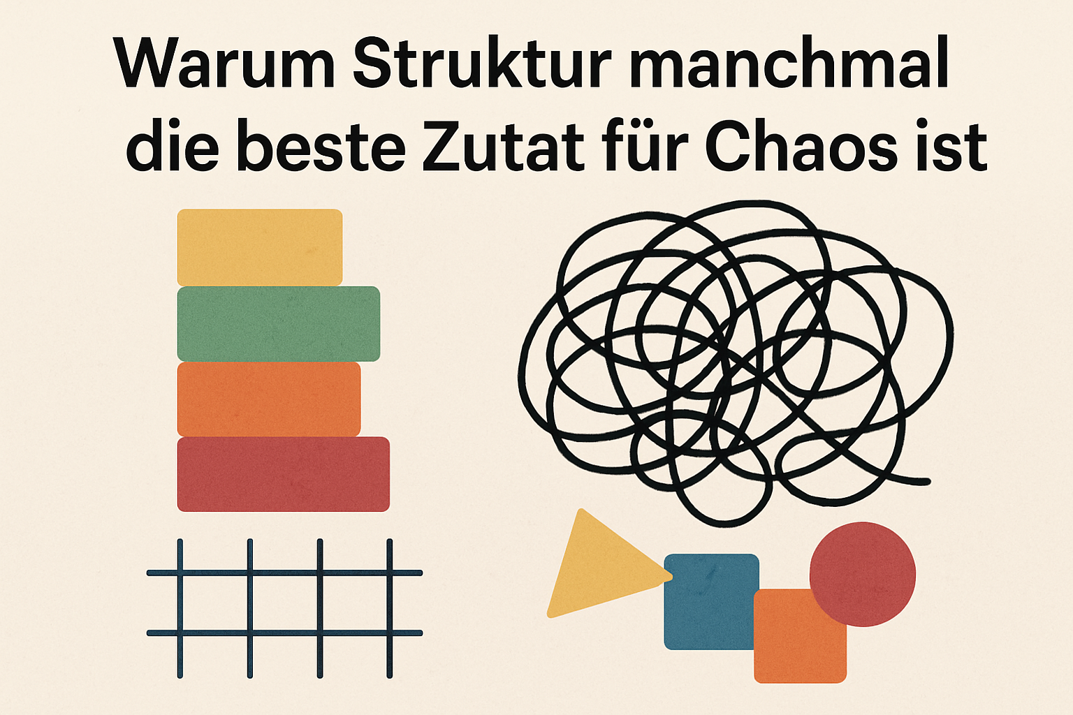 Warum Struktur manchmal die beste Zutat für Chaos ist
